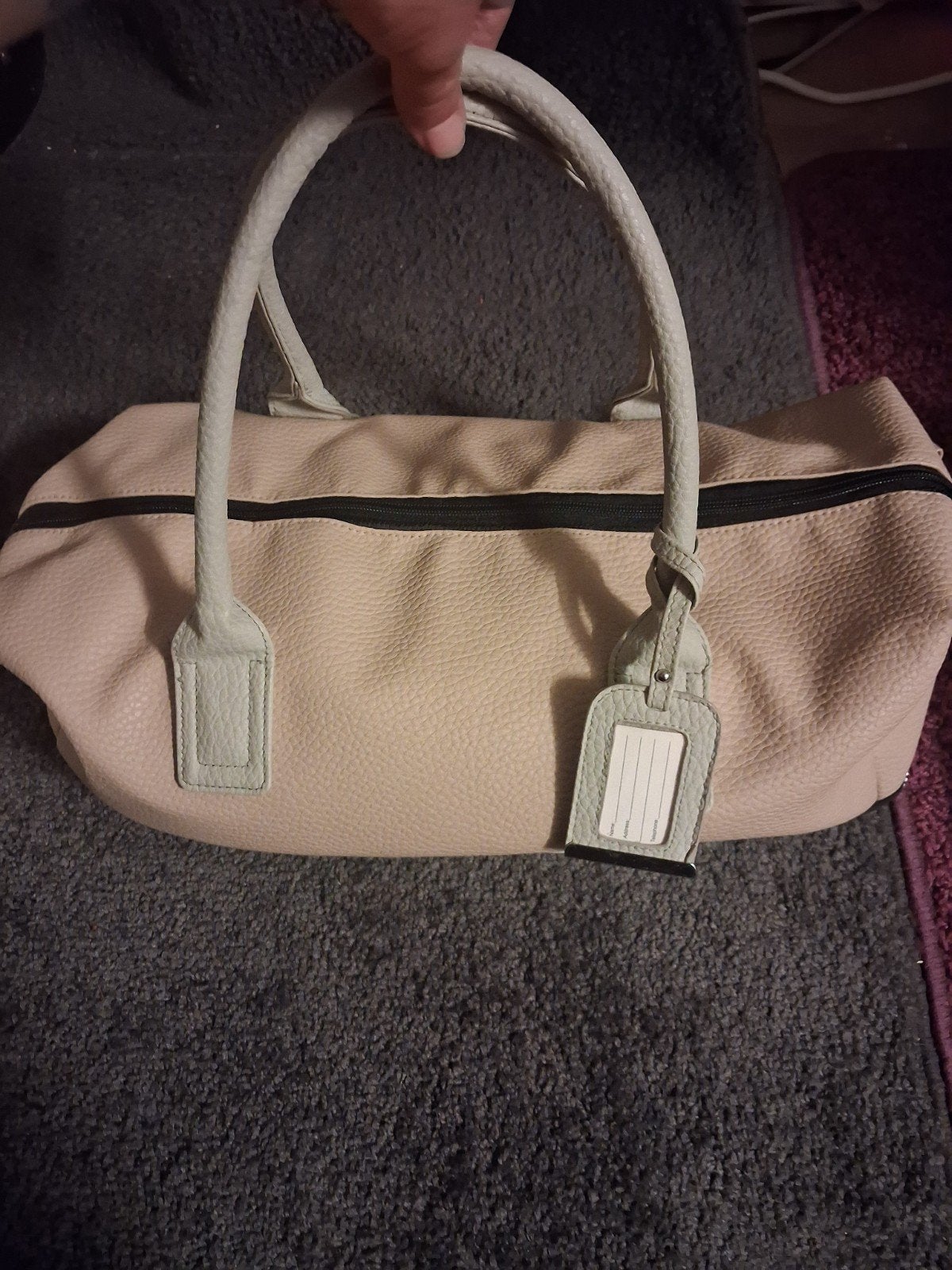 Primark reistas beige/taupe met ritssluiting, Ophalen of Verzenden, Zo goed als nieuw, Beige, Overige typen