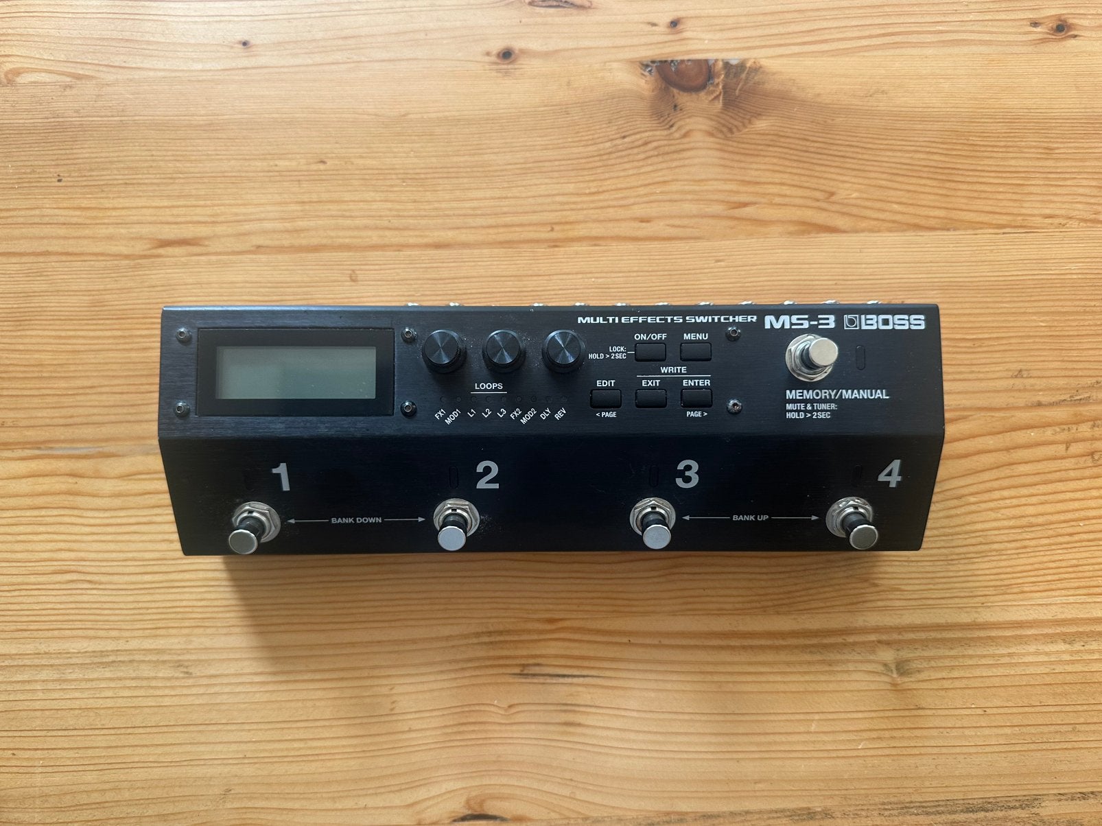 Boss MS-3 multi-effect / loop switcher, Ophalen of Verzenden, Zo goed als nieuw, Multi-effect