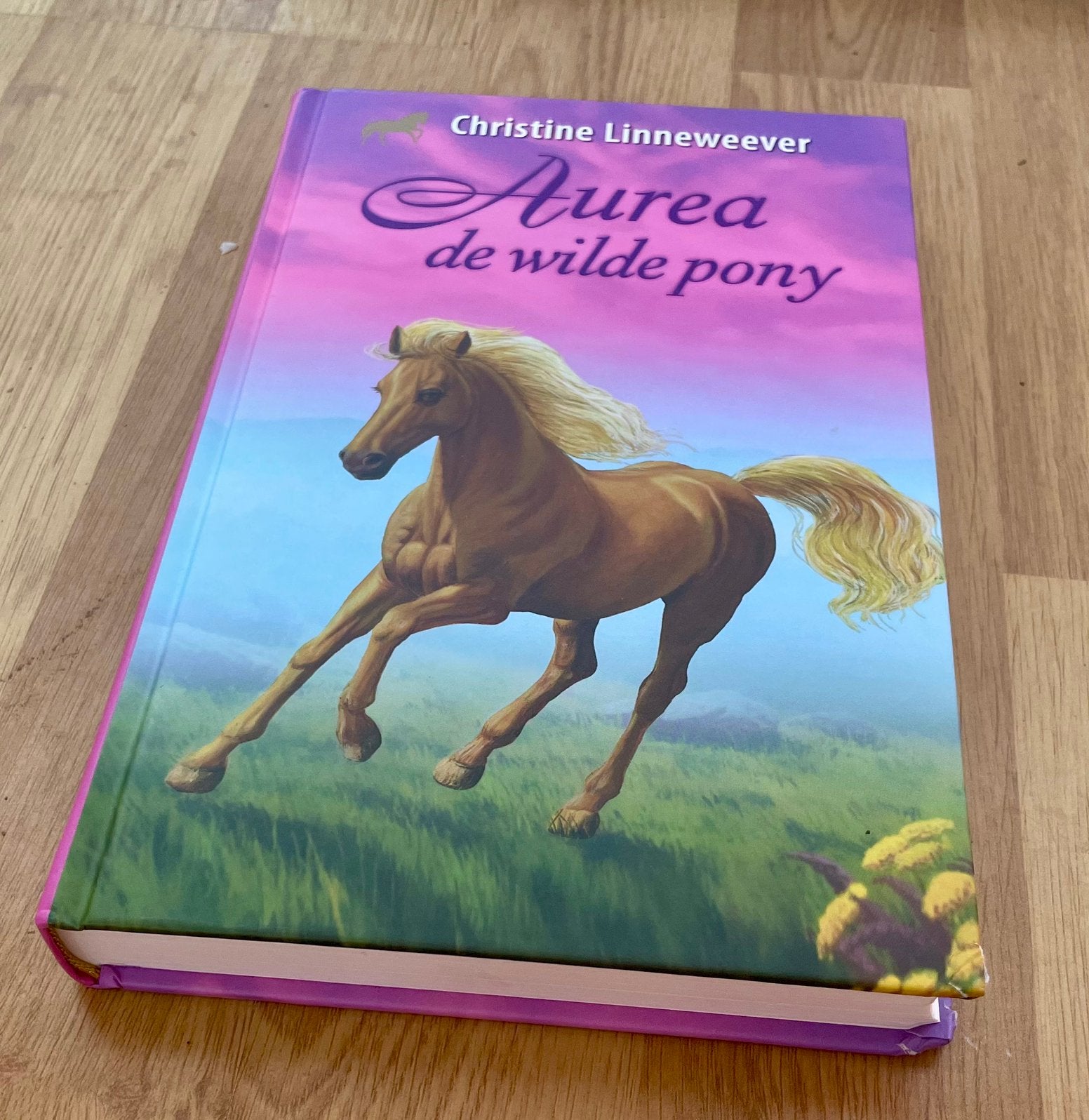 Christine Linneweever - Aurea de wilde pony, Ophalen of Verzenden, Zo goed als nieuw, Christine Linneweever