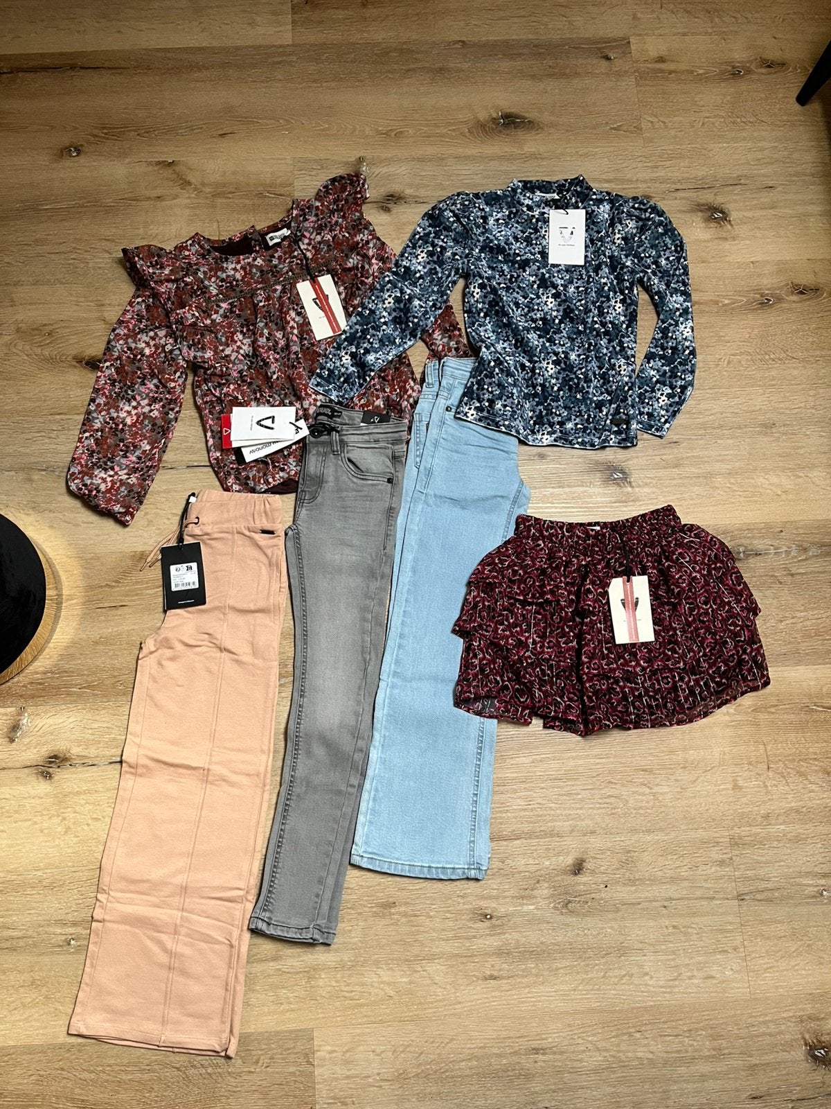 Pakket maat 128 kleding nieuw no way Monday, Kinderen en Baby's, Kinderkleding | Maat 128, Ophalen of Verzenden, Nieuw, Meisje