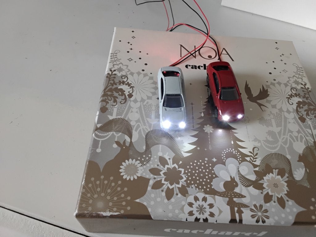 Diverse autootjes voor de baan met en zonder verlichting, Overige merken, Gelijkstroom of Wisselstroom, Overige typen, Nieuw