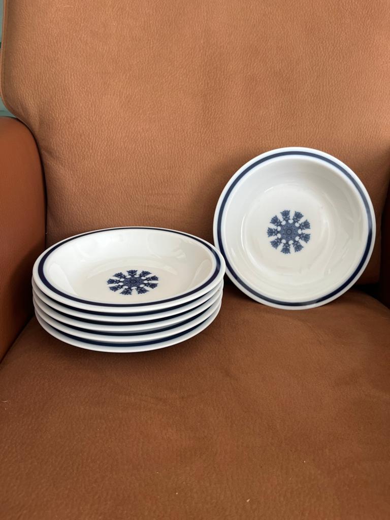 6x Maastricht Moss Holland Soepborden - Zo goed als nieuw, Huis en Inrichting, Keuken | Servies, Keramiek, Ophalen of Verzenden