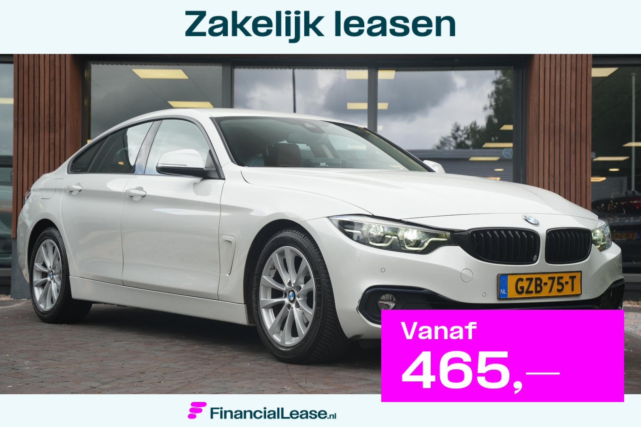 BMW 4-serie Gran Coupé 420i High Executive Camera Navigatie, Automaat, 1998 cc, Achterwielaandrijving, Gebruikt