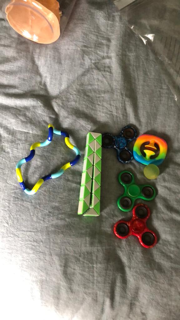 Fidget toys, Ophalen, Zo goed als nieuw