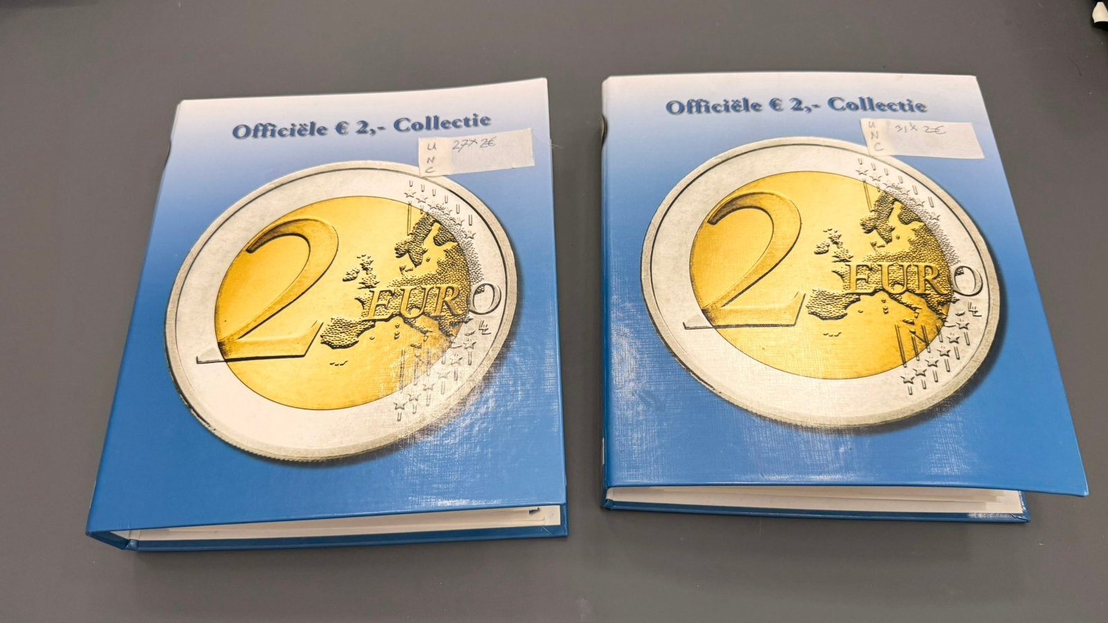 verzamel mappen 2 euro AMK UNC amsterdams muntkantoor, Ophalen of Verzenden, Malta, 2 euro