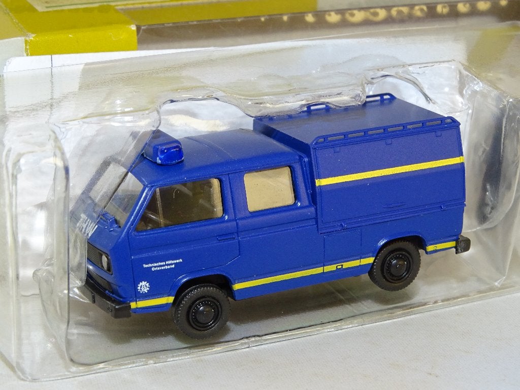 1/87 Roco Vw  T3 Doka   THW, Ophalen of Verzenden, Nieuw, Auto, Roco