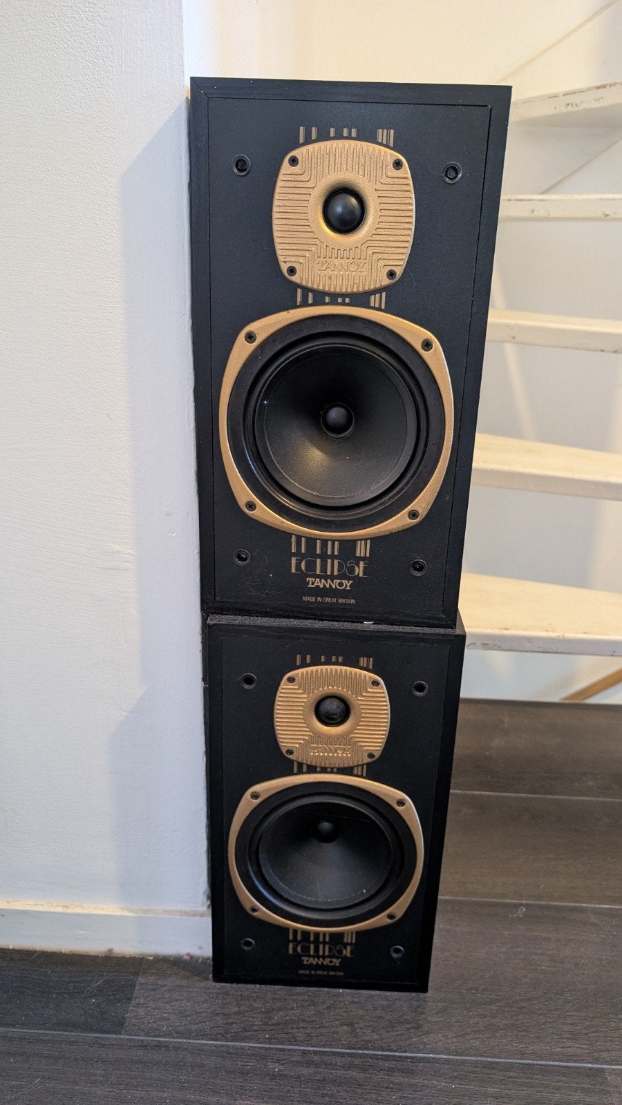 4x Tannoy Eclipse speakers (2 werkend, 2 voor onderdelen), Ophalen, Gebruikt, Stereo speakers, Overige merken