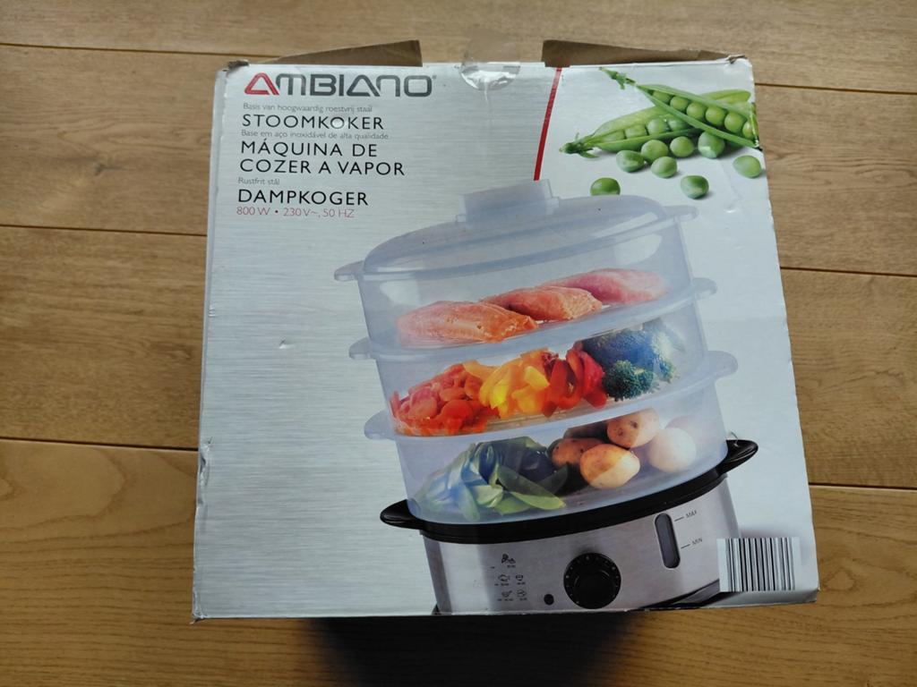 Ambiano Stoomkoker - Ongebruikt in originele verpakking, Ophalen of Verzenden, Nieuw, Kledingstomer