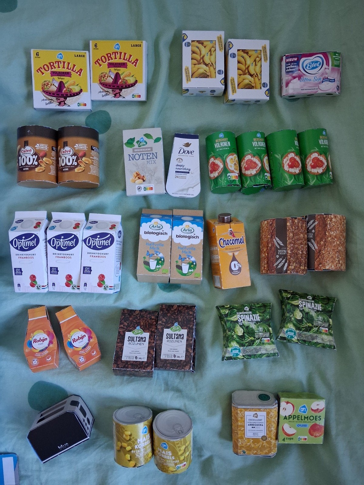 ah mini boodschappen, Albert Heijn, Ophalen