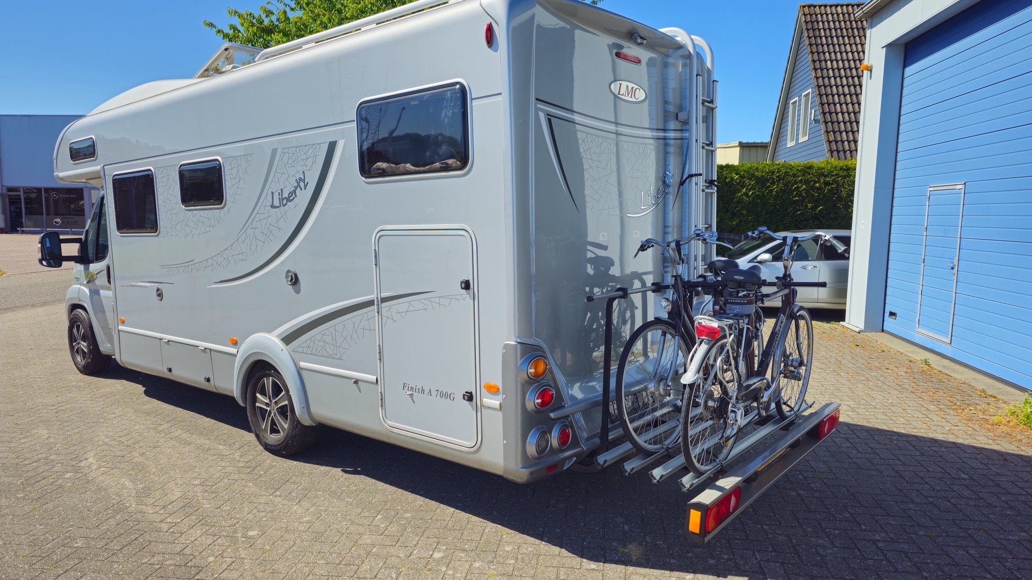 Fiat DUCATO 3.0JTD CAMPER LMC LIBERTY700 (bj 2008), Alkoof, Fietsendrager, Bedrijf, Airconditioning