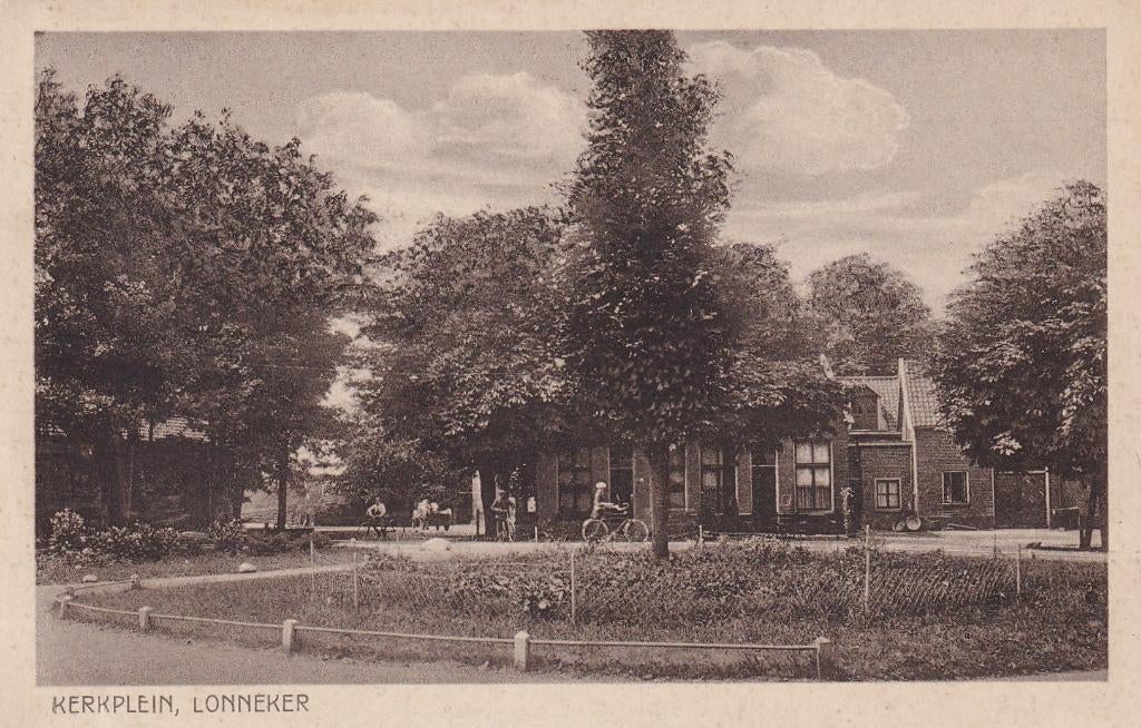 Lonneker, Enschede., Verzenden, 1920 tot 1940, Ongelopen, Overijssel