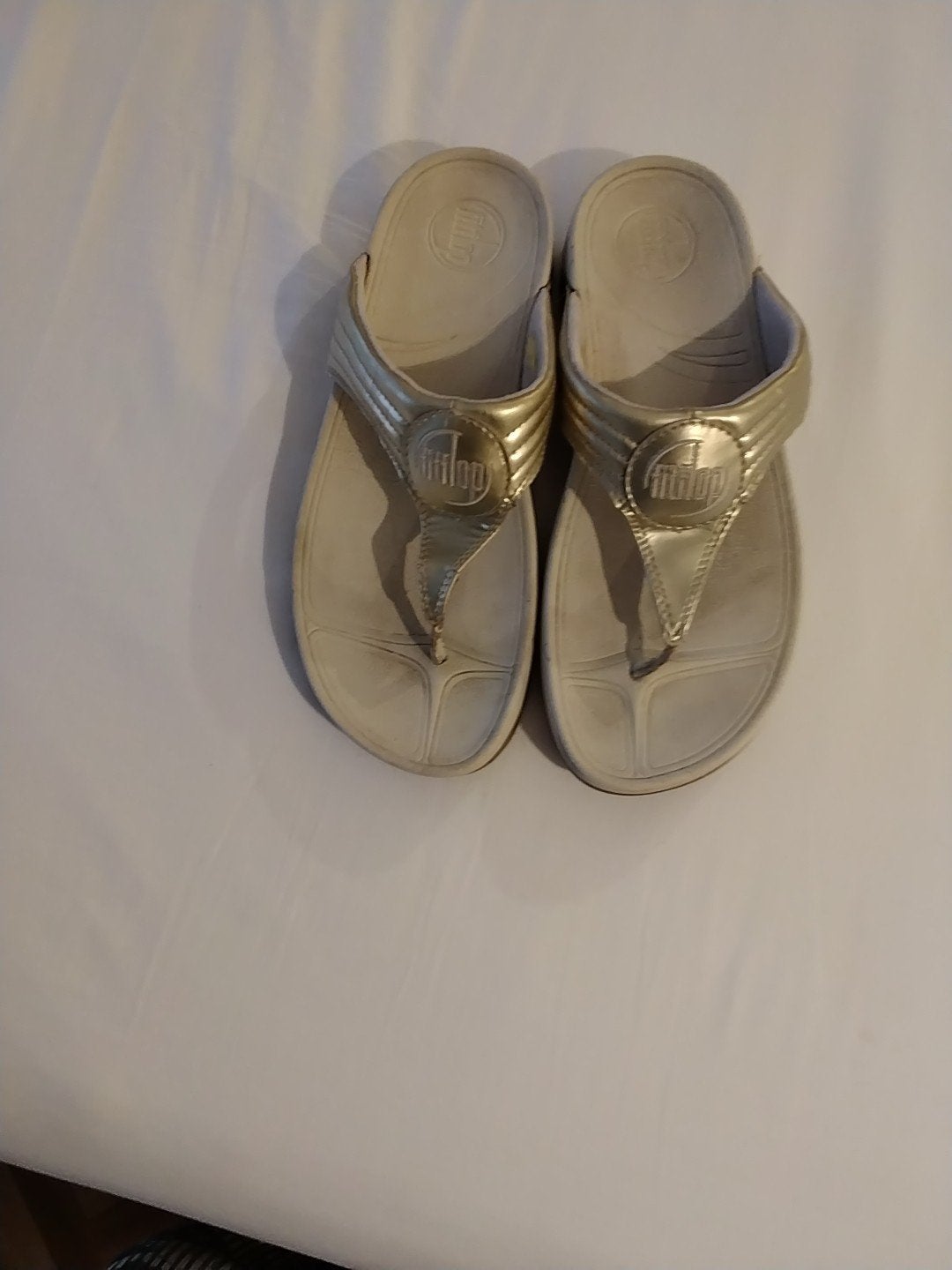 FitFlop slippers maat 6.5, FitFlop, Ophalen of Verzenden, Gedragen, Slippers