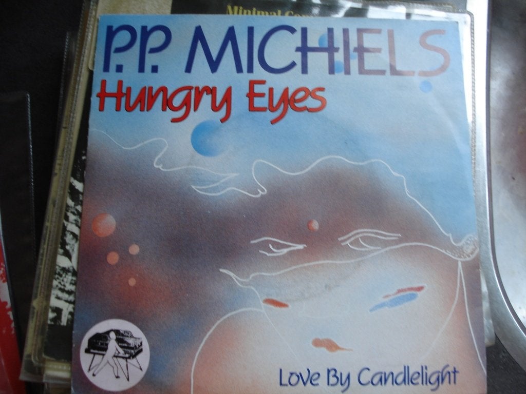 P.P. Michiels: Hungry eyes / Love by candlelight, 7 inch, Ophalen of Verzenden, Zo goed als nieuw, Pop