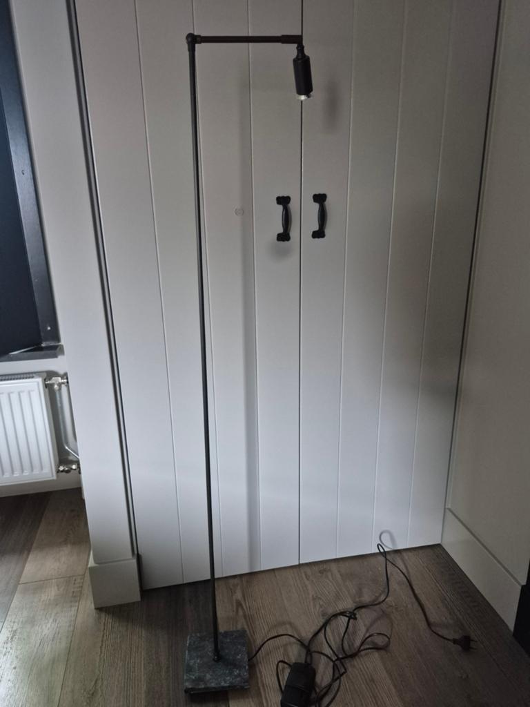 Vloerlamp leeslamp aura peeperkorn, Ophalen, Zo goed als nieuw, 150 tot 200 cm