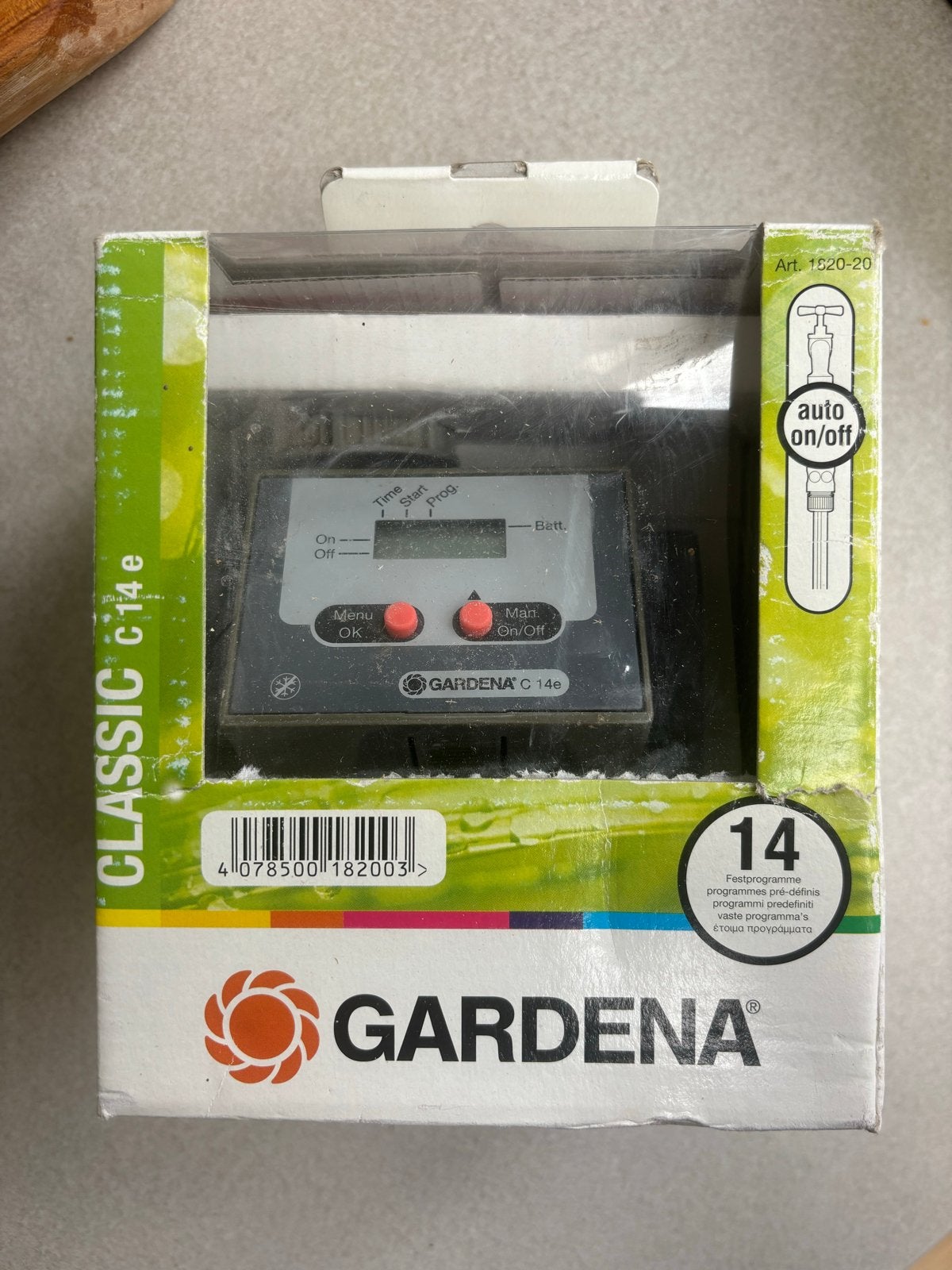 Gardena Classic C 14e Besproeiingscomputer / watertimer, Ophalen, Nieuw, Overige typen