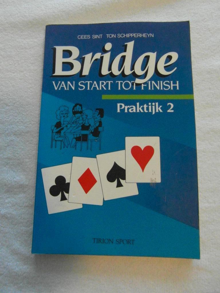 Bridge van Start tot Finish - Deel 2 - Ton Schipperheyn, Boeken, Sportboeken, Ophalen of Verzenden, Gelezen, Cees Sint, Denksport