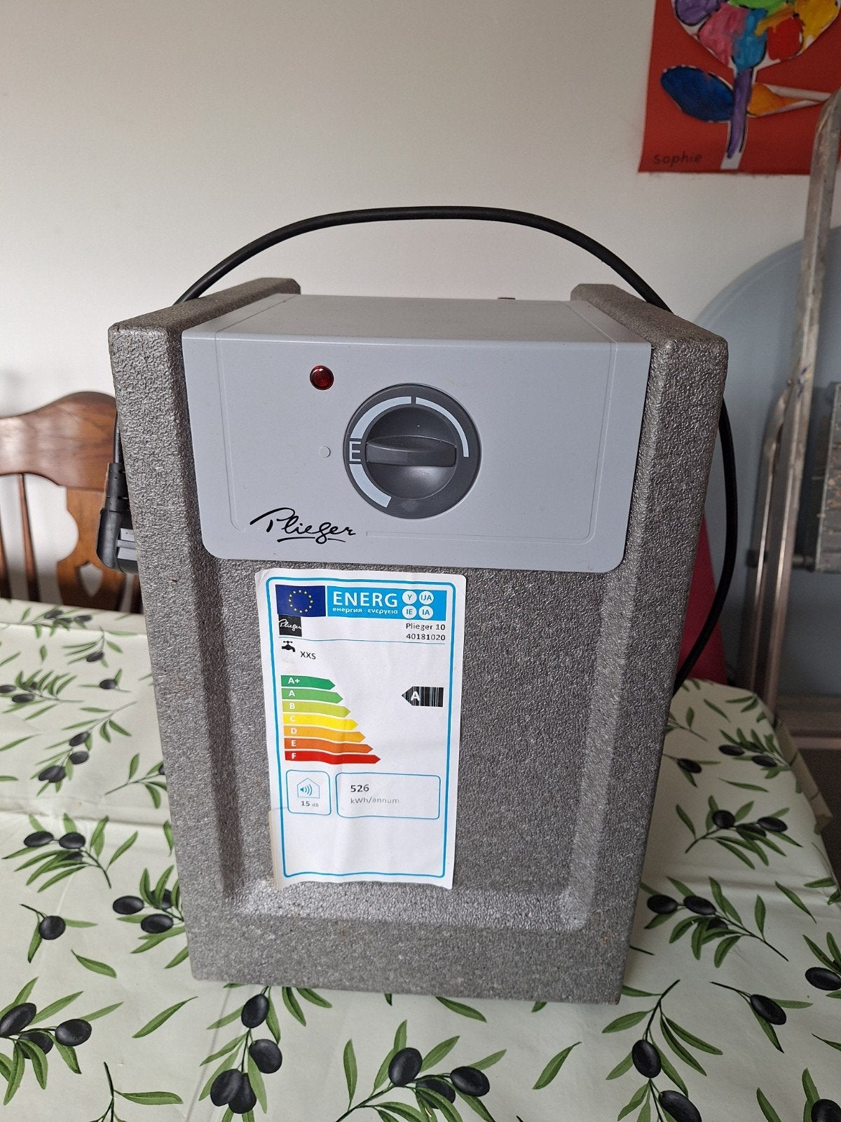 Plieger 10L Close-in Boiler, Ophalen, Zo goed als nieuw