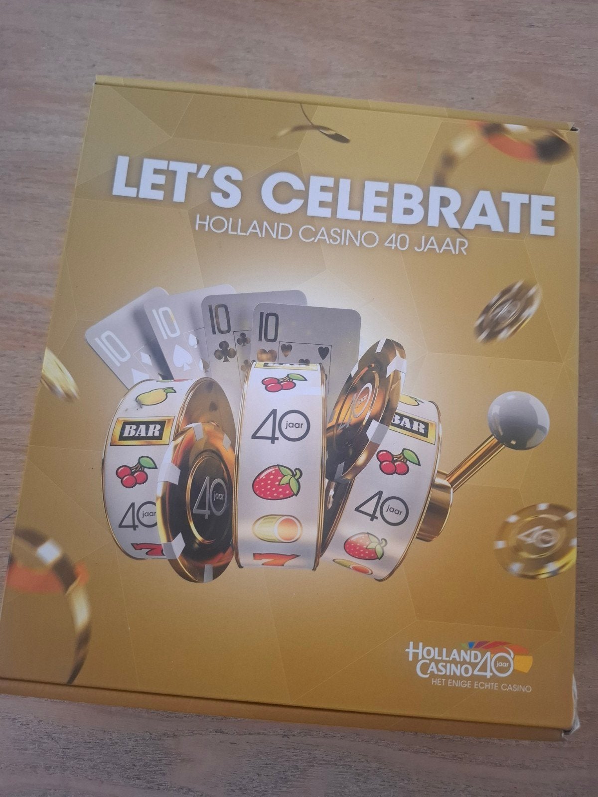 jubileum set Holland Casino 40 jaar, Ophalen, Nieuw, Gebruiksvoorwerp