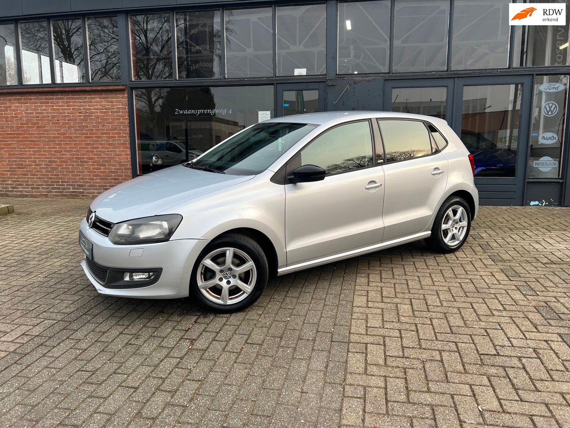 Volkswagen Polo 1.4-16V Highline, Climate control, Cruise co, Auto's, Volkswagen, Voorwielaandrijving, Zwart, 4 cilinders, Electronic Stability Program (ESP)