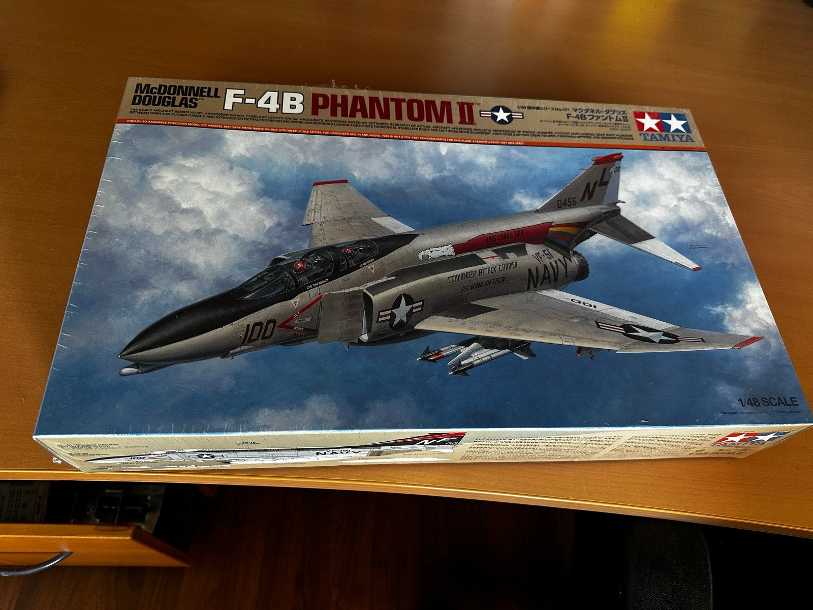 Tamiya McDonnell Douglas F-4B Phantom II 1:48 modelbouw, Ophalen of Verzenden, Nieuw, Groter dan 1:72, Vliegtuig