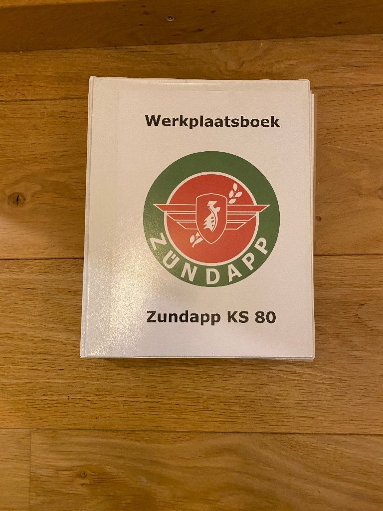 Zundapp KS 80 werkplaatsmap, Fietsen en Brommers, Brommeronderdelen | Zundapp, Ophalen of Verzenden, Overige typen