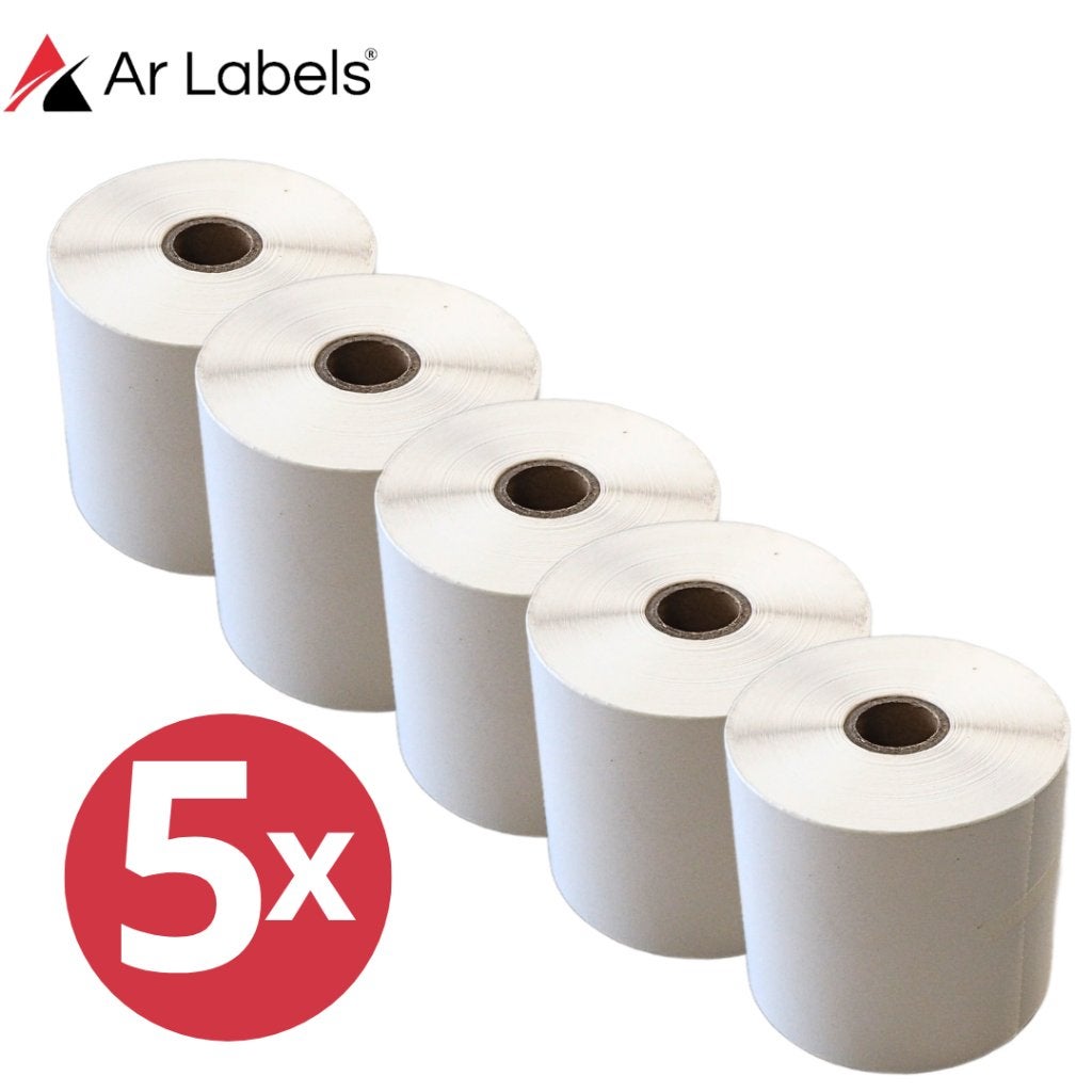 Ar Labels Zebra Labels Compatible Etiketten-5 rollen, Qwerty, Nieuw, Ophalen of Verzenden, ZEBRA / SYMBOL
