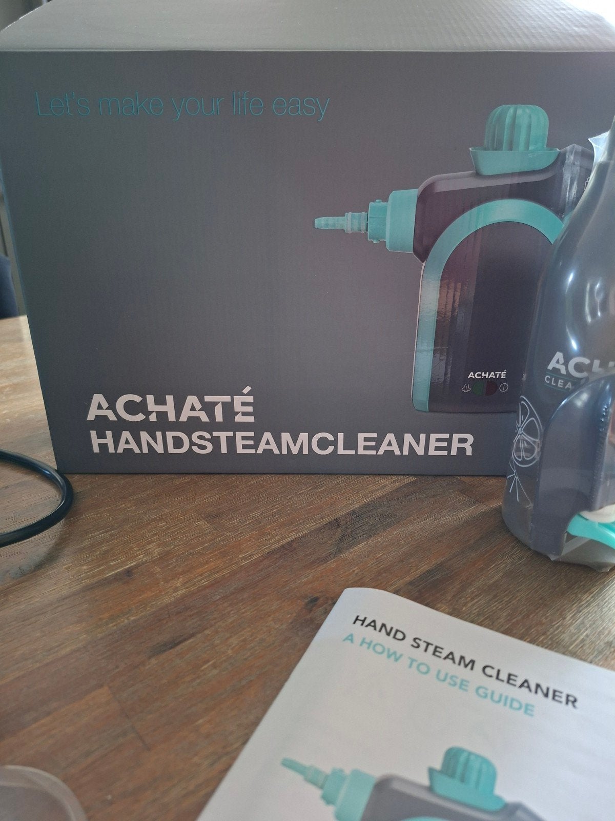 Achaté Handstoomreiniger - ZGAN in doos, Ophalen of Verzenden, Zo goed als nieuw, Overige typen