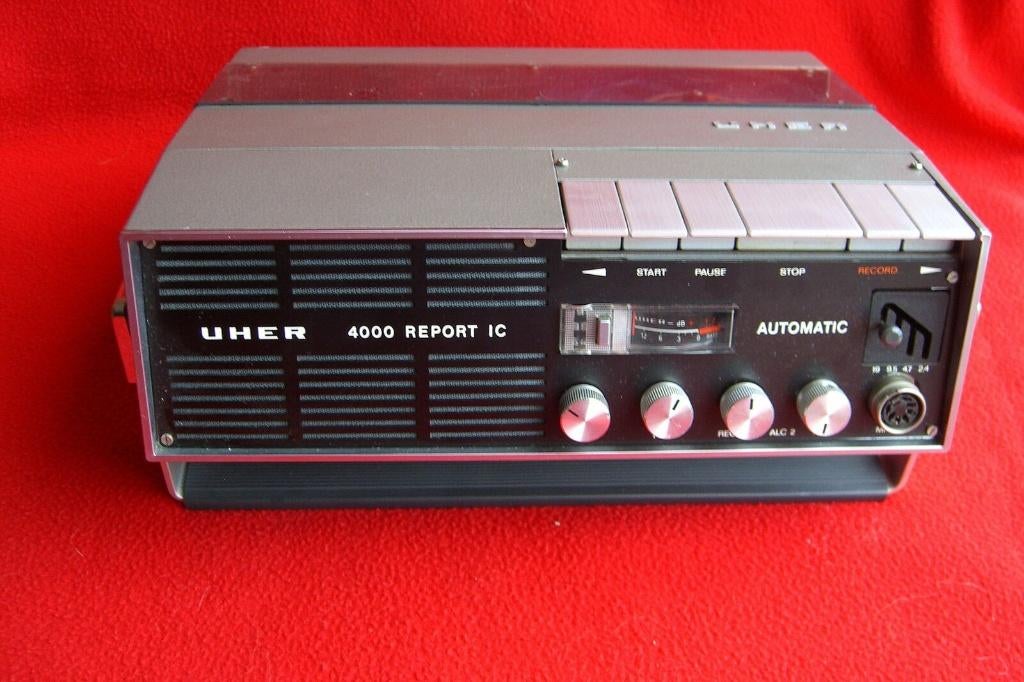Uher 4000 report ic automatic in zeer goede staat, Ophalen of Verzenden, Bandrecorder
