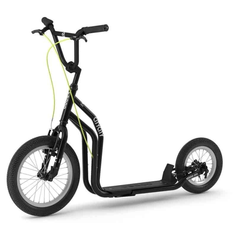 Yedoo City step zwart, Fietsen en Brommers, Steps, Ophalen, Zo goed als nieuw, Gewone step
