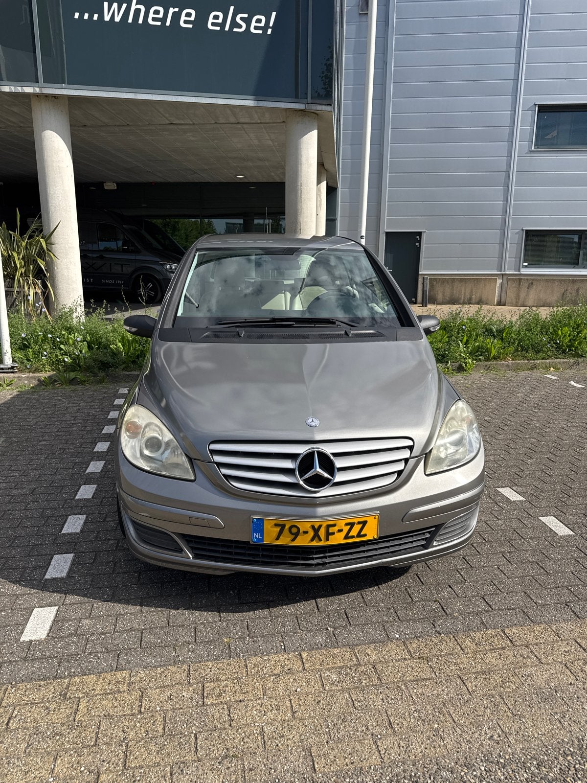 Mercedes-Benz B-Klasse 2.0 B200 5DRS CVT 2007 Grijs, Auto's, Mercedes-Benz, 136 pk, 4 cilinders, 1290 kg, Isofix