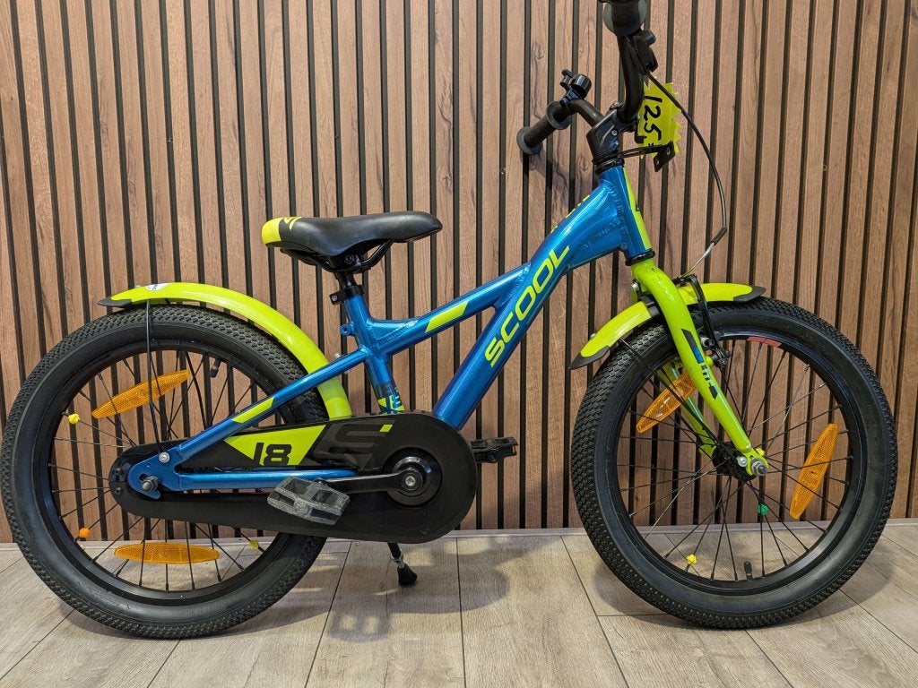 Scool XXLite 18 inch jongensfiets, Terugtraprem, Gebruikt, Scool, Niet ingevuld