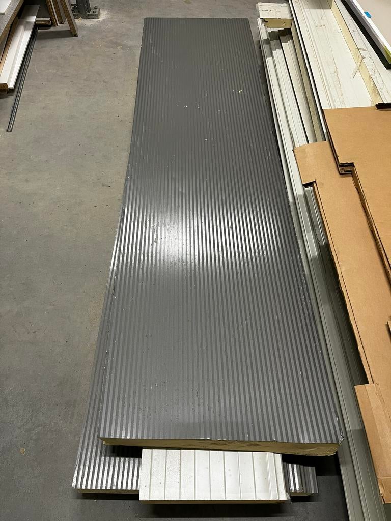 Falk 60 mm isolatiepanelen sandwich panelen, Doe-het-zelf en Verbouw, Platen en Panelen, Ophalen, Gebruikt, Overige materialen