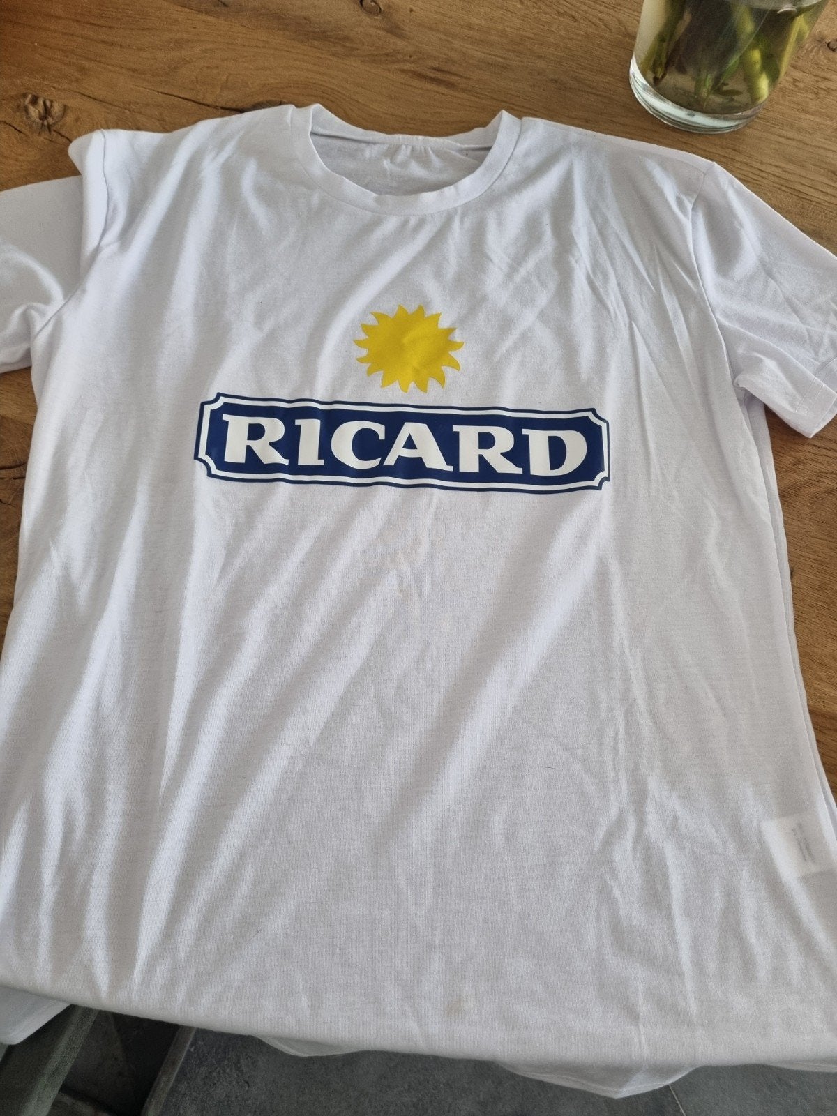 Ricard T-shirt nieuw, valt als maat S, Ophalen of Verzenden, Nieuw, Bierglas