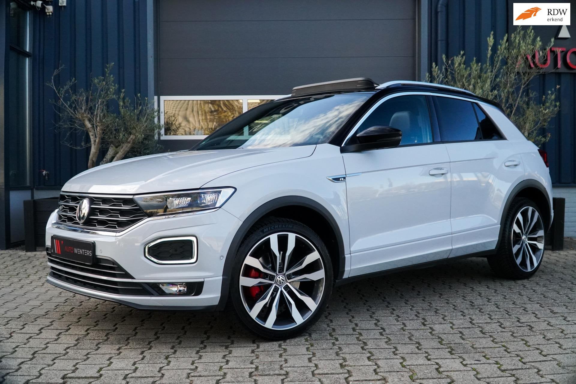 Volkswagen T-Roc 2.0 TSI 4Motion Sport Business R 190PK! PAN, Auto's, Automaat, Gebruikt, Zwart, 1984 cc