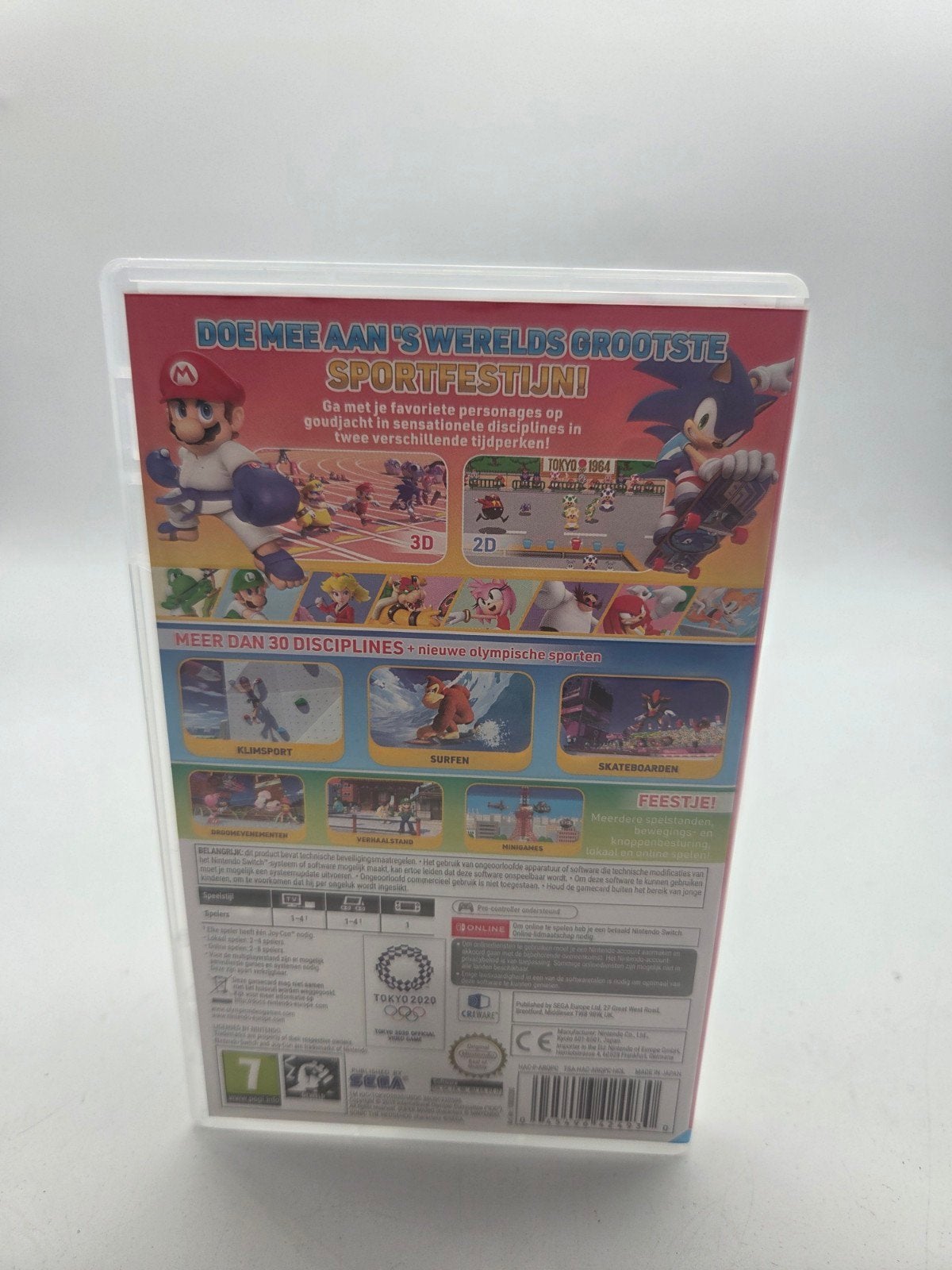 Mario & Sonic op de Olympische Spelen Tokyo 2020 Switch, Nintendo, Zo goed als nieuw, Nintendo of Europe GmbH, Goldsteinstr. 235, 60528 Frankfurt am Main, Duitsland
