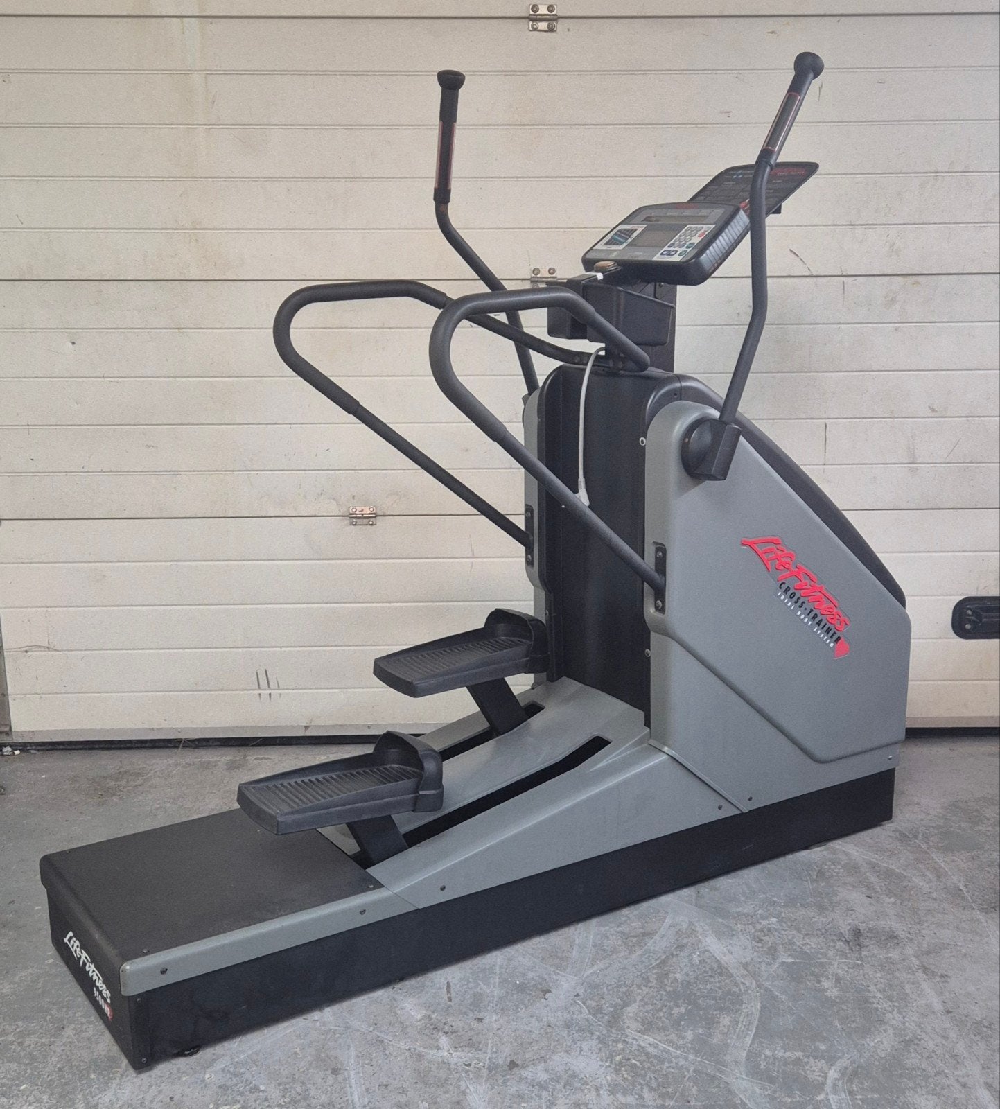 Life Fitness 9500HR Professionele Crosstrainer, Ophalen, Life Fitness, Zo goed als nieuw, Metaal