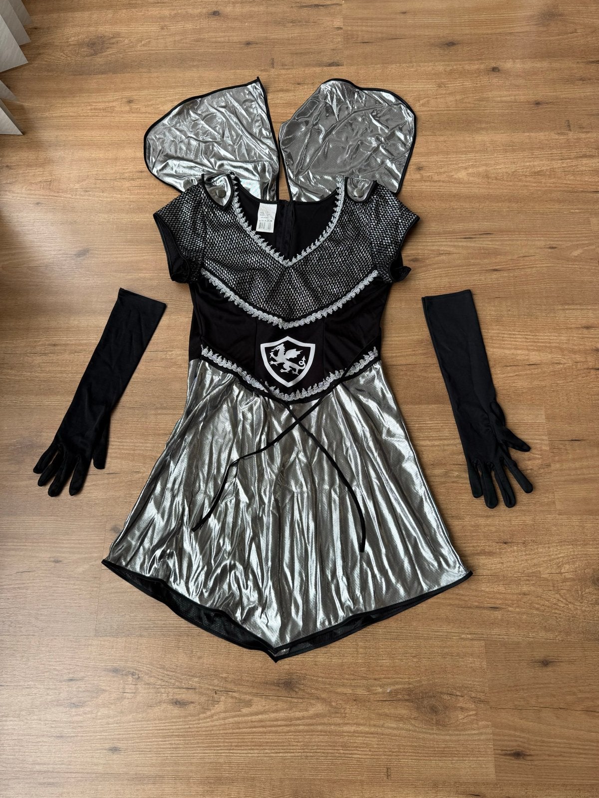 Ridderpak L - Carnaval, Larp, Halloween, Ophalen of Verzenden, Gebruikt, Pak of Jurk