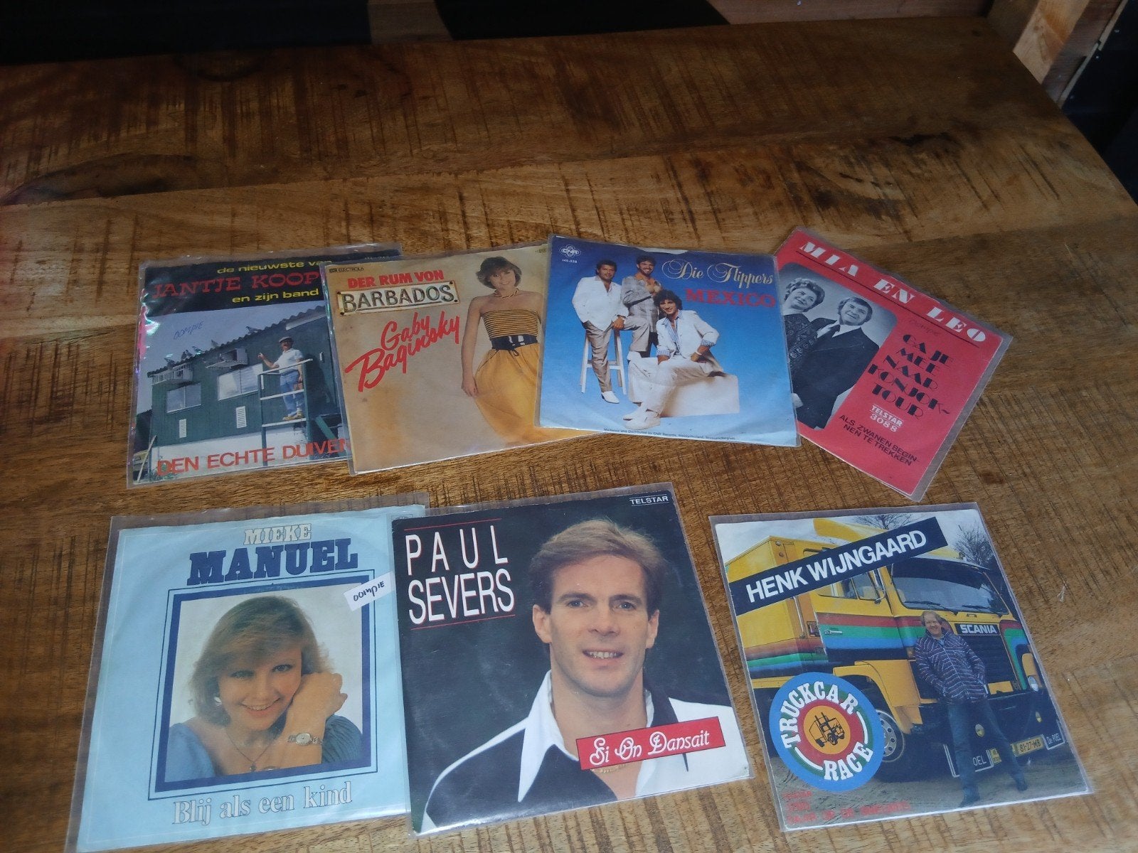 piraten singles alles in 1 koop, Ophalen, Gebruikt, 7 inch, EP