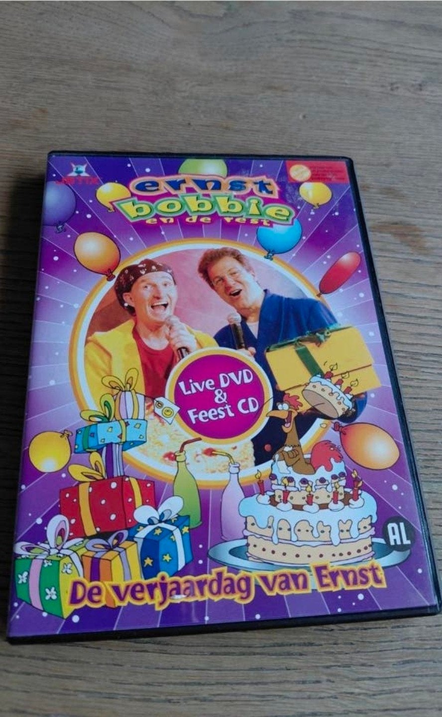 Ernst, Bobbie En De Rest - De Verjaardag van Ernst cd+dvd, Inclusief DVD, Alle leeftijden, Tv-serie, Ophalen of Verzenden