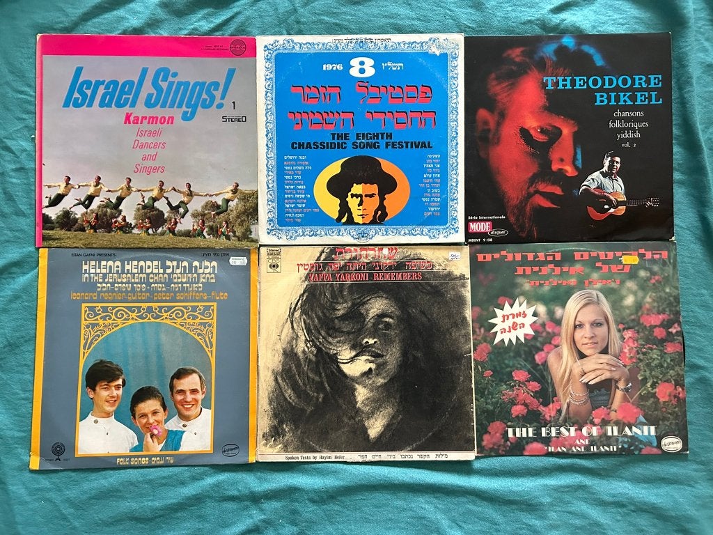 10 LP's Israël (ook per stuk te koop), Gebruikt, Ophalen of Verzenden, 12 inch, Overige genres