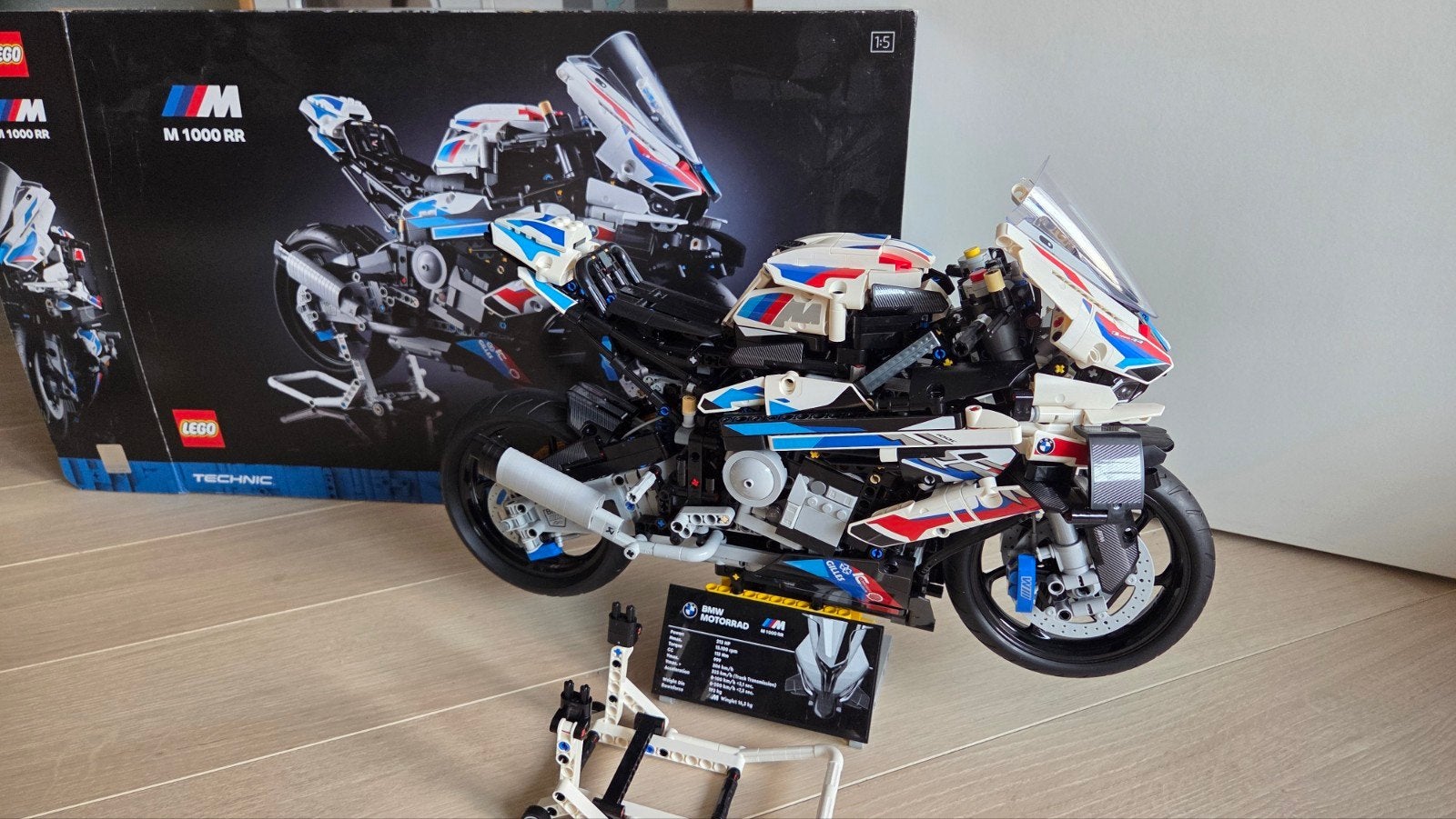 Lego Technic BMW M 1000 RR Motorfiets 41230, Ophalen, Zo goed als nieuw, Overige merken