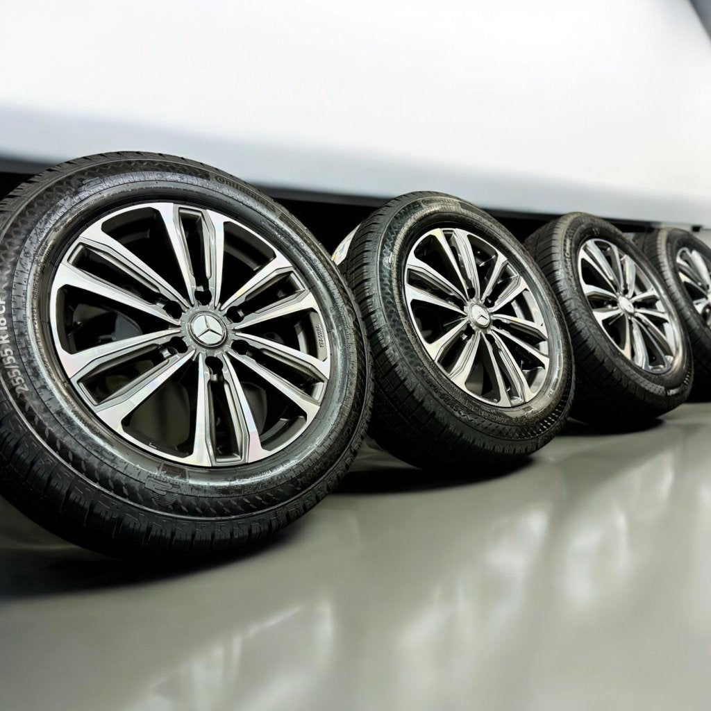 Mercedes Sprinter Crafter 18 inch verzwaard velgen antraciet, Niet ingevuld, 18 inch, Bestelwagen, 255 mm