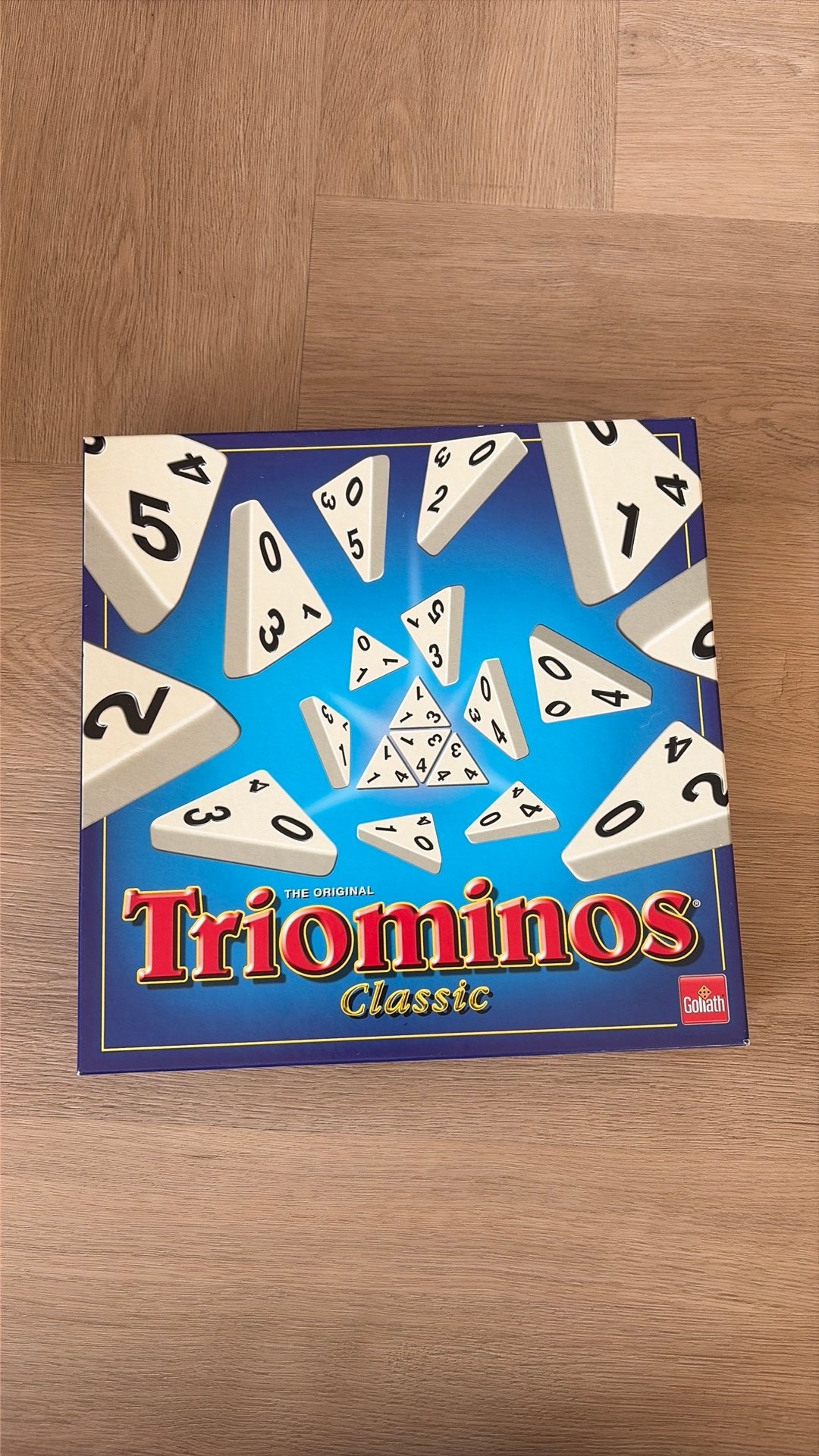 Triominos spel, Ophalen of Verzenden, Zo goed als nieuw