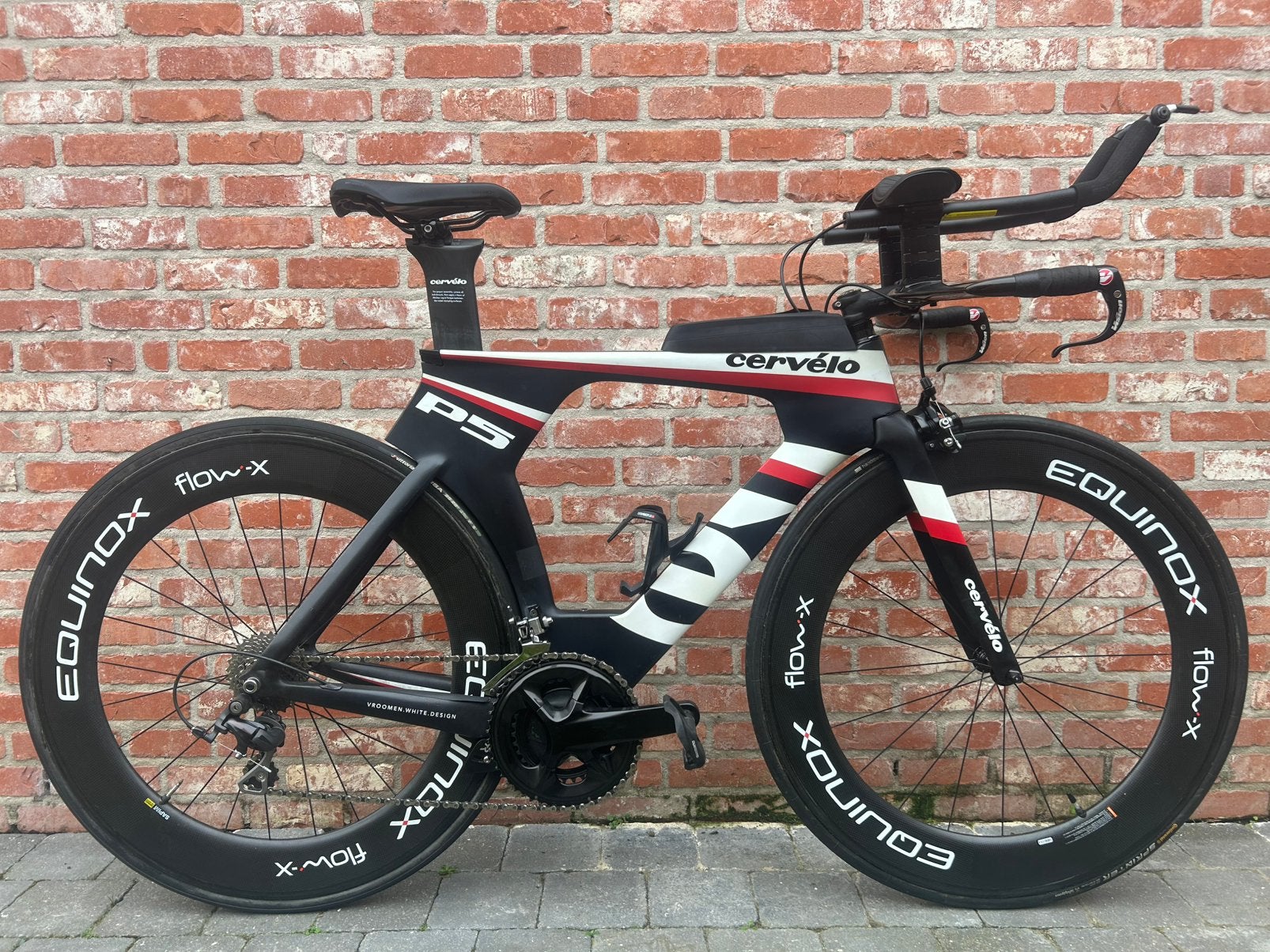 Full carbon CERVELO P5 tijdritfiets - ZGAN !!!, Carbon, Velgrem, Zo goed als nieuw, Meer dan 20 versnellingen