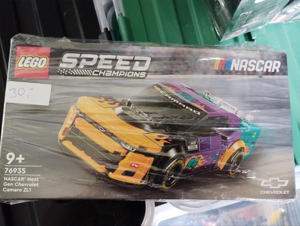 Lego Speed Champions NASCAR Next Gen Chevrolet Camaro ZL1, Lego, Zo goed als nieuw, Complete set, Speed Champions