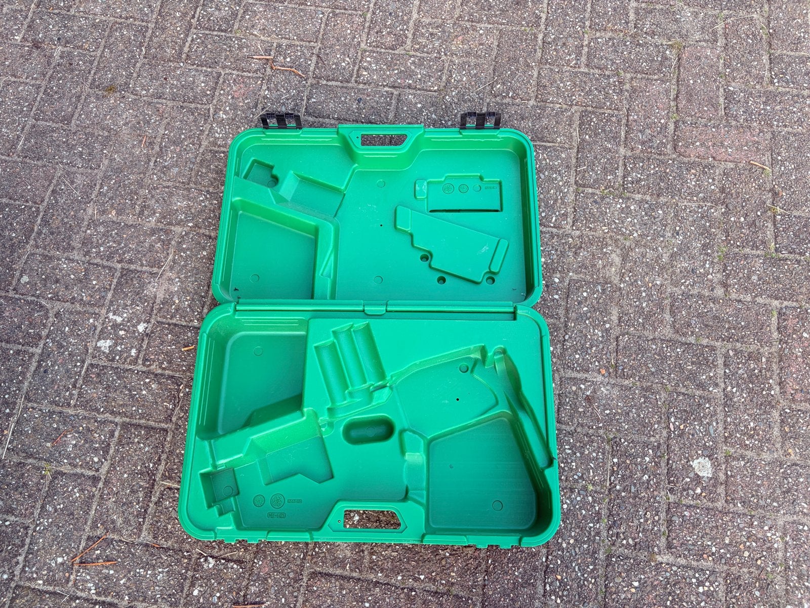Leeg Leister gereedschapskoffer - Groen, Doe-het-zelf en Verbouw, Ophalen, Gebruikt
