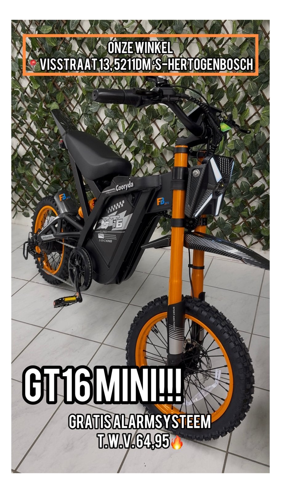 GT16 Brute Look!!! - Winkel! Visstraat 13 ‘s-Hertogenbosch, Qmwheel@gmail.com, Nieuw, Ouxi, Qmwheel, China