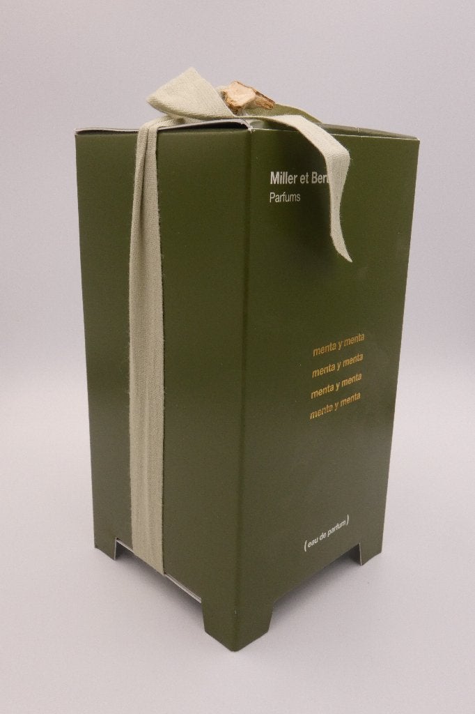 Niche Parfum Miller et Bertaux Menta Y Menta, 100 ml EDP, US, 7 Espace Saint-Pierre, 04310 Peyruis, Frankrijk, Verzenden, Boutique@milleretbertaux.com
