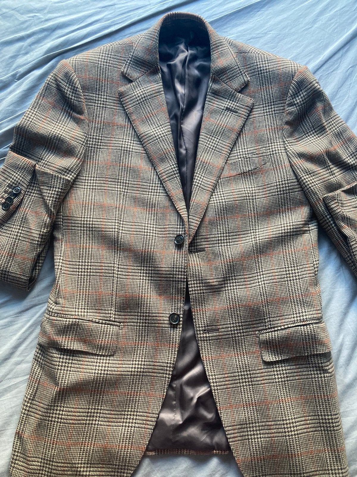 Mooi vintage colbert heren, Kleding | Heren, Ophalen of Verzenden, Zo goed als nieuw, Maat 52/54 (L)
