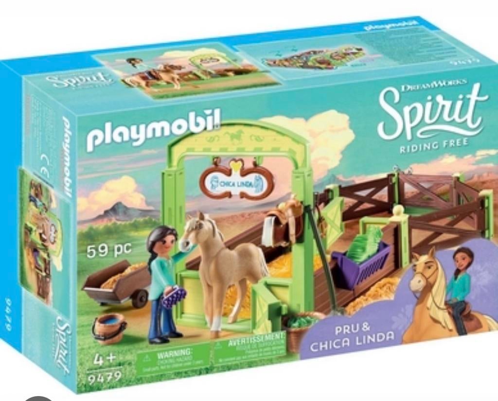 Playmobil Spirit Pru & Chica Linda Paardenspeelset, Ophalen of Verzenden, Zo goed als nieuw, Meisje